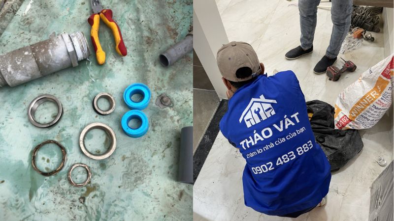 Thợ sửa điện nước Tháo Vát