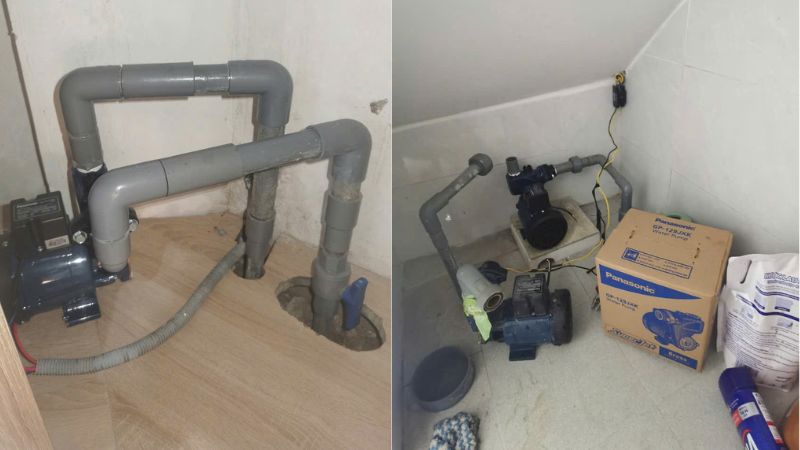 dịch vụ sửa máy bơm nước