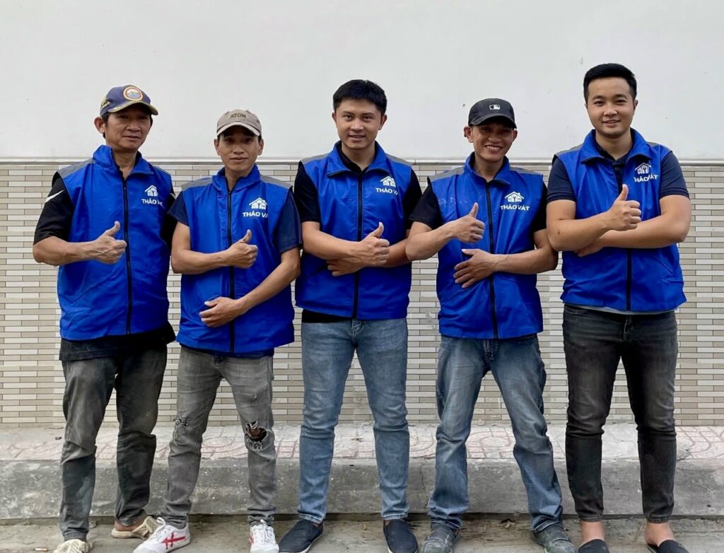 đội ngũ thợ tháo vát