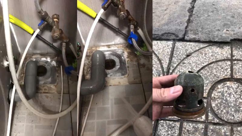 Cách xử lý ống thoát nước bị tắc cho sàn nhà