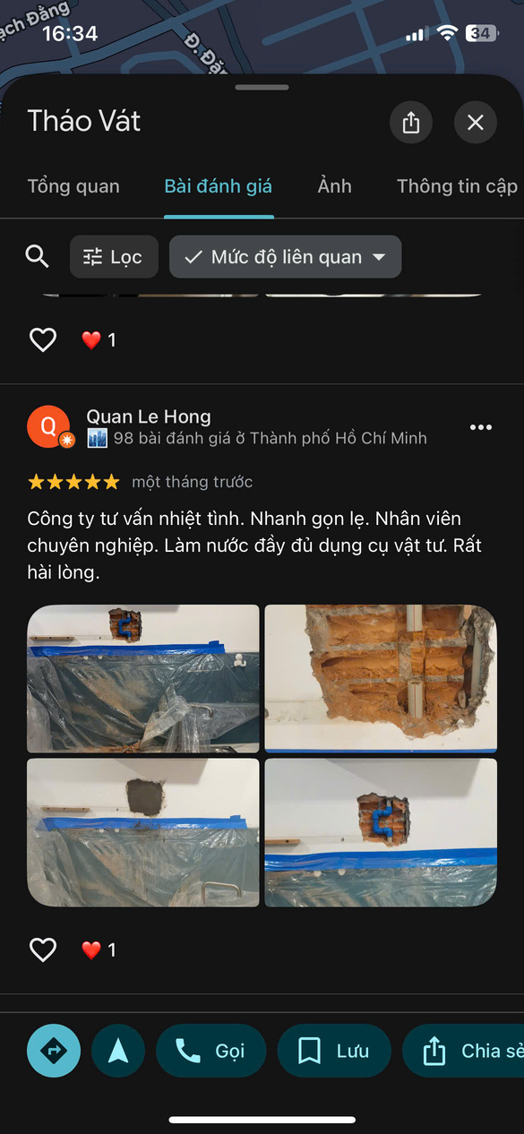 Đánh giá của khách hàng