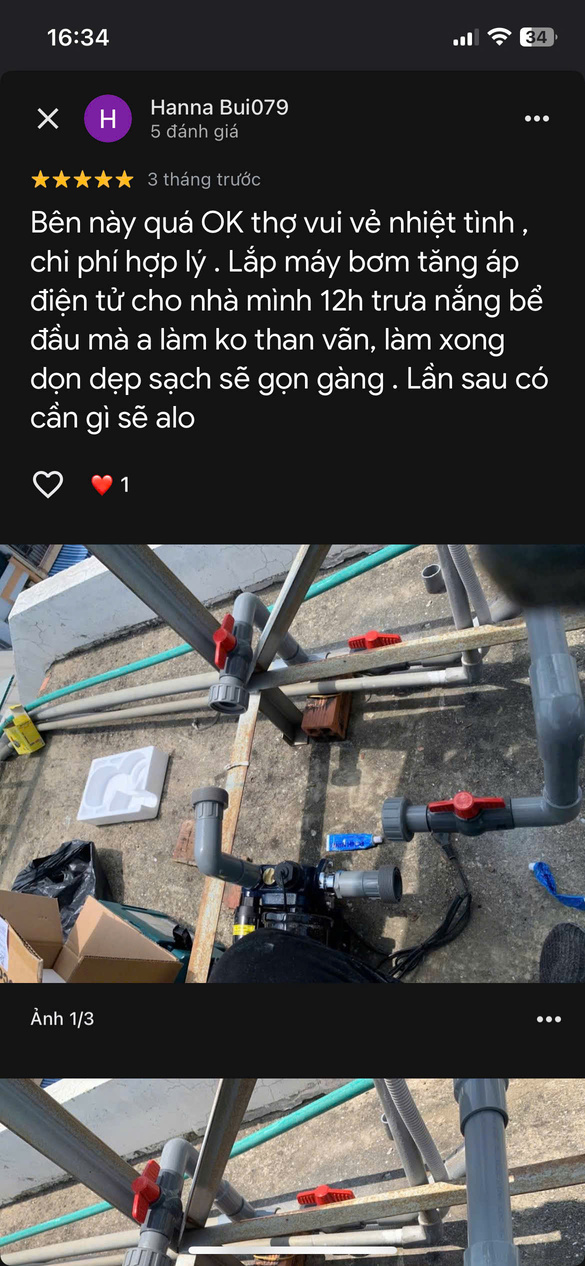 Đánh giá của khách hàng