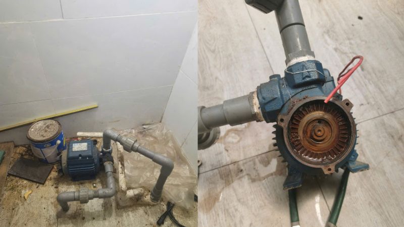 Dịch vụ sửa máy bơm Tháo Vát