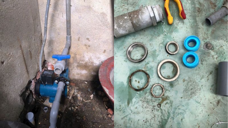 Dịch vụ sửa máy bơm Tháo Vát