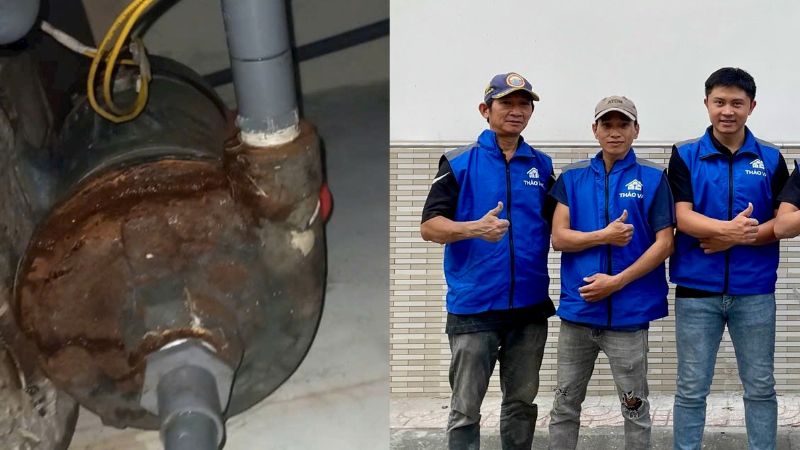 Dịch vụ sửa máy bơm Tháo Vát