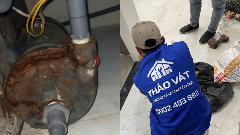 Dịch vụ sửa máy bơm Tháo Vát