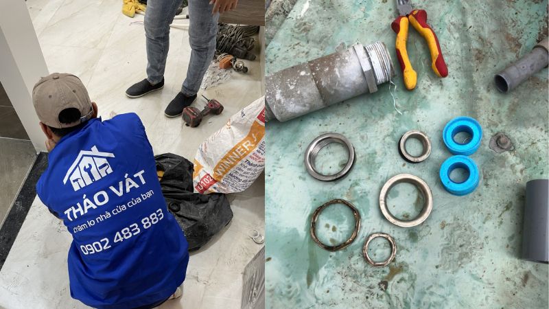 Dịch vụ sửa máy bơm Tháo Vát