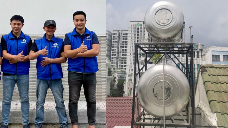 Dịch vụ vệ sinh bồn nước Tháo Vát