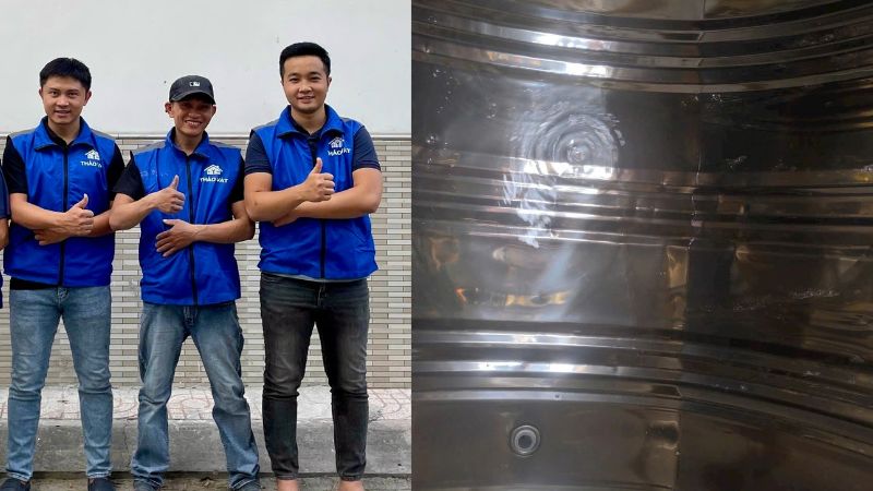 Dịch vụ vệ sinh bồn nước Tháo Vát