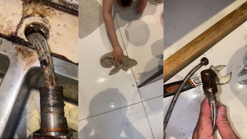 cách sửa vòi nước bị chảy giá rẻ, uy tín