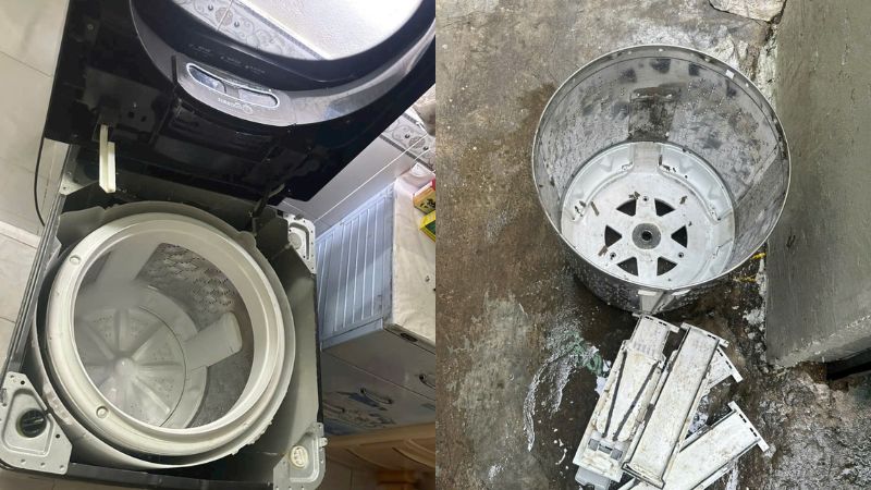 Vệ sinh máy giặt