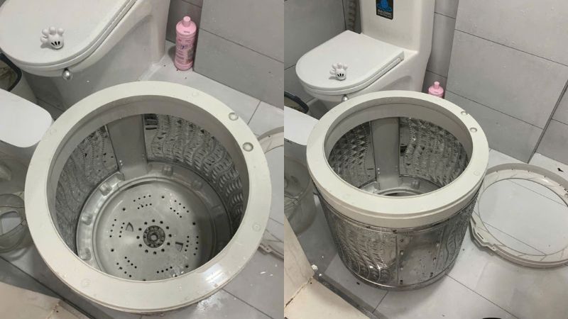 Vệ sinh máy giặt