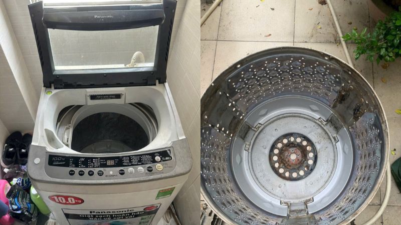 Vệ sinh máy giặt
