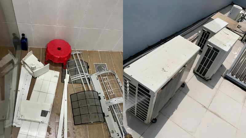 Vệ sinh máy lạnh