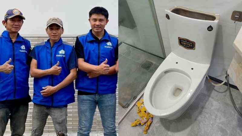 Thông tắc bồn cầu