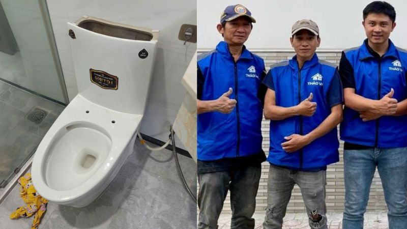 Thông tắc bồn cầu
