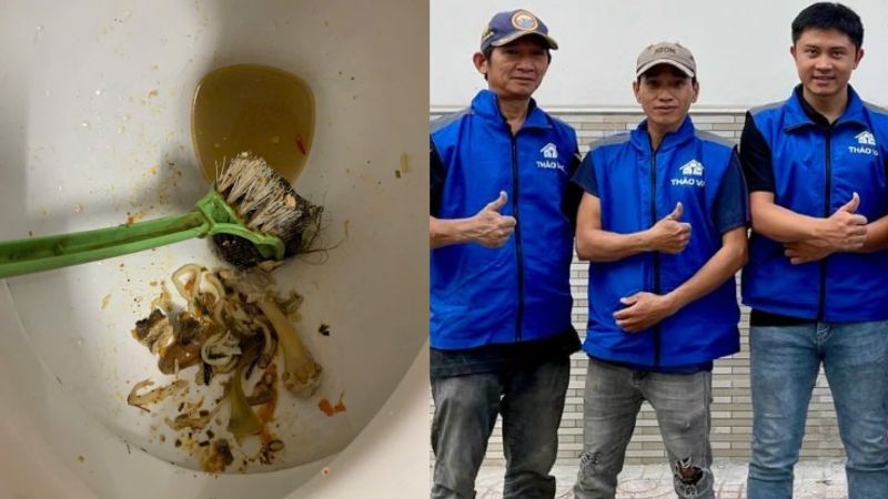 Thông tắc bồn cầu