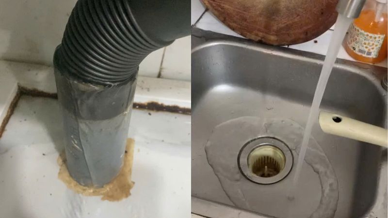 Thông tắc chậu rửa