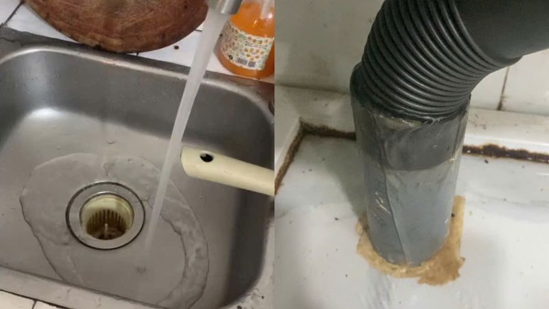 Thông tắc chậu rửa